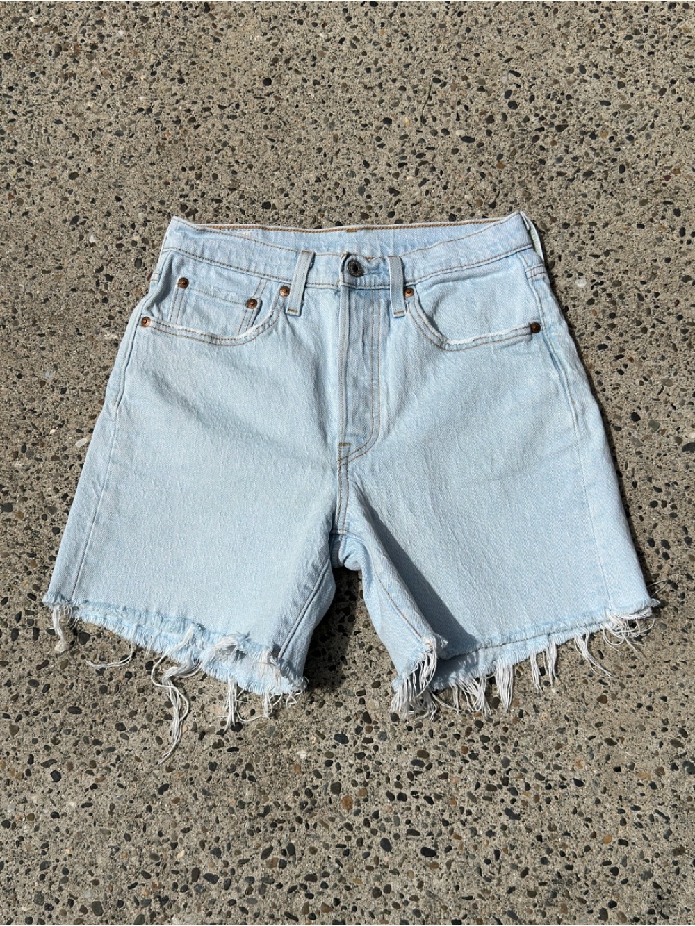 Levi’s 501 Cutoff Denim Shorts
